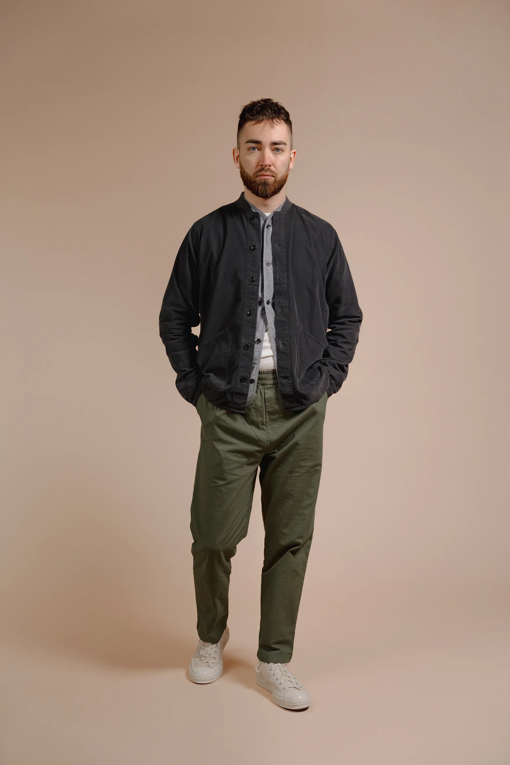 Archive Cord Baseball Overshirt