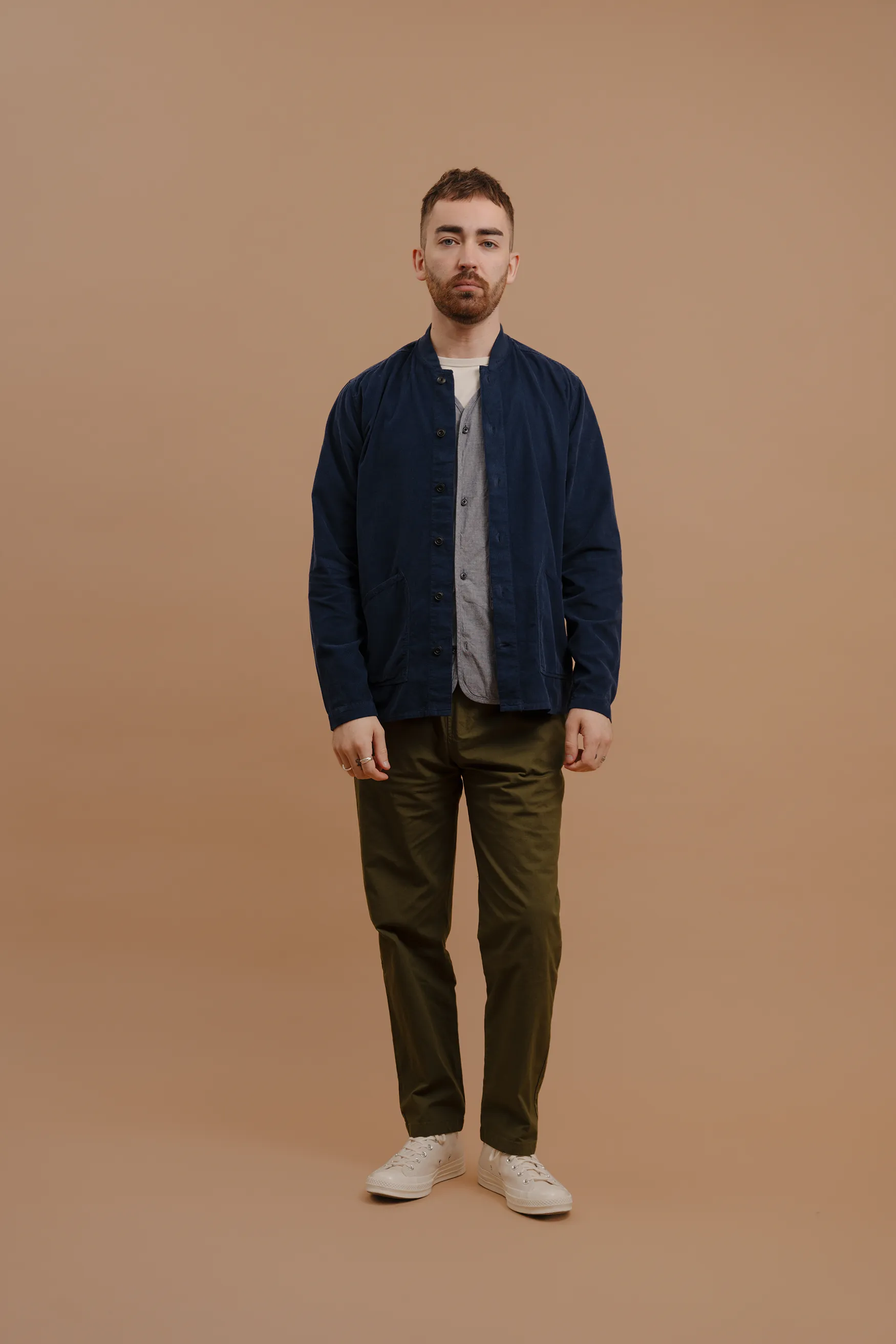 Archive Cord Baseball Overshirt