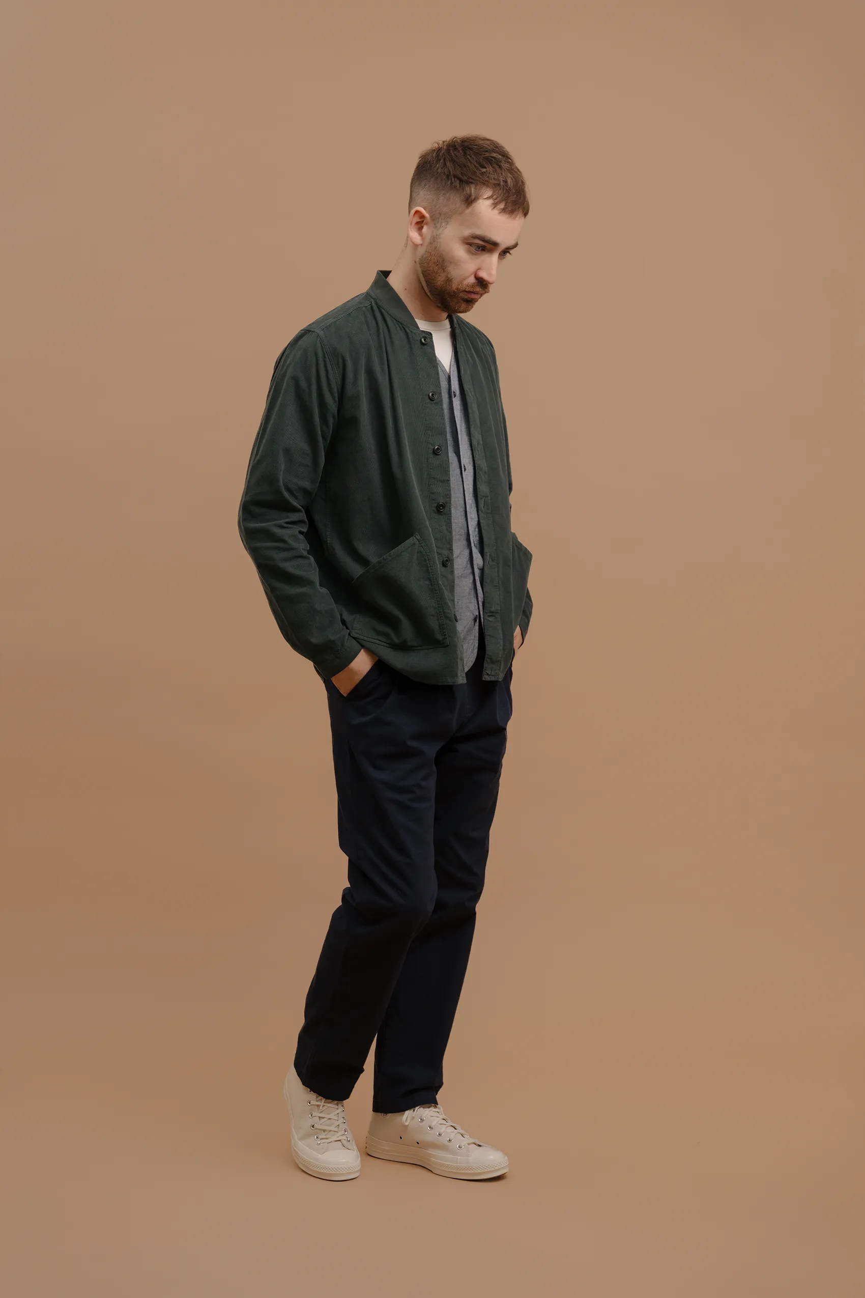 Archive Cord Baseball Overshirt