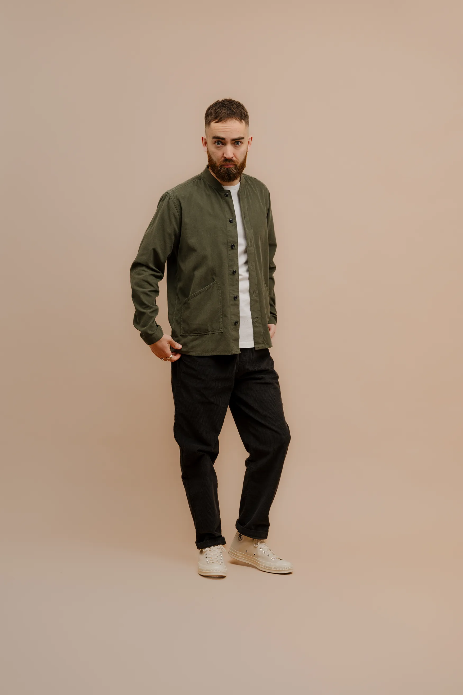 Archive Cord Baseball Overshirt