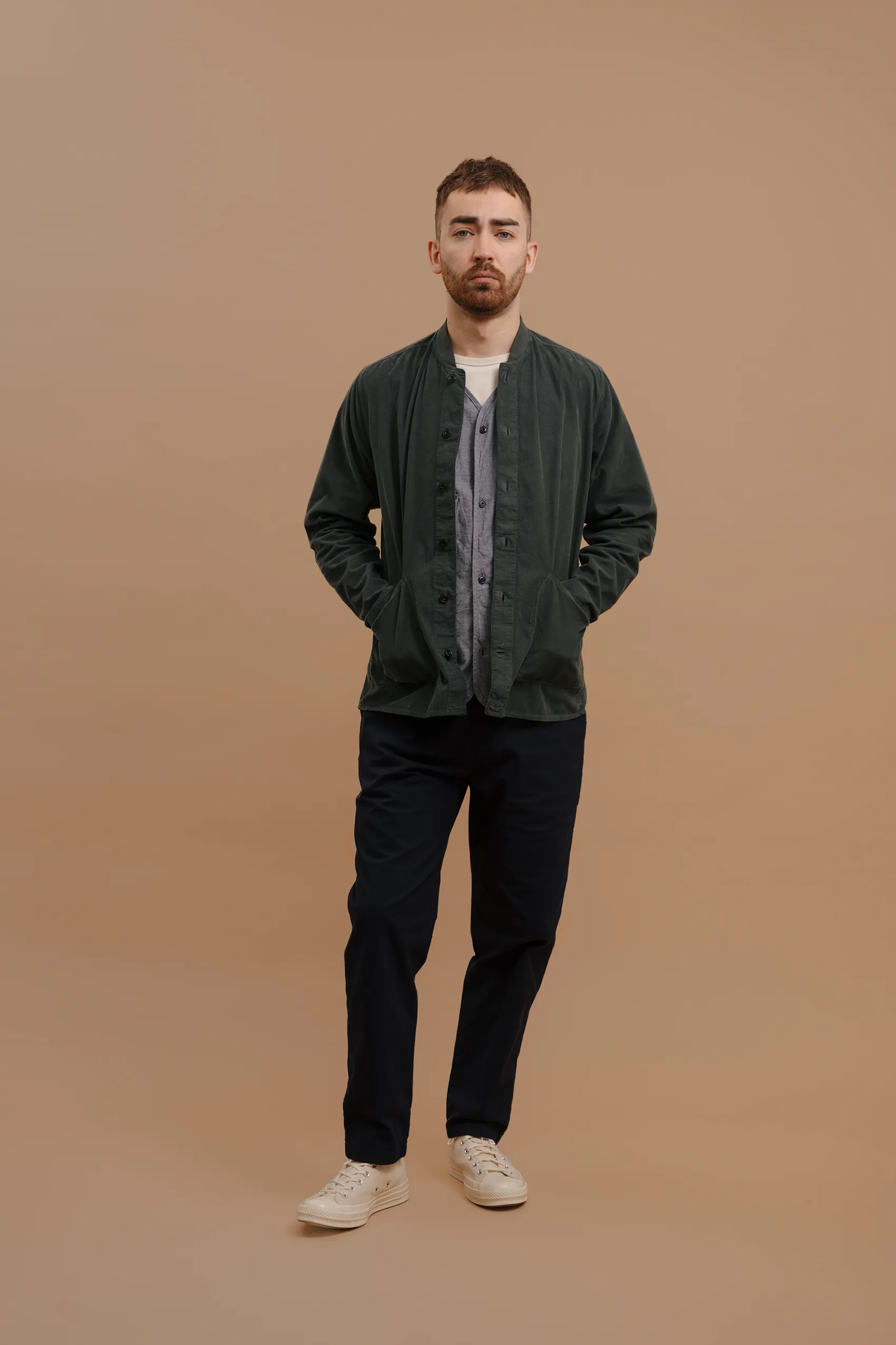 Archive Cord Baseball Overshirt