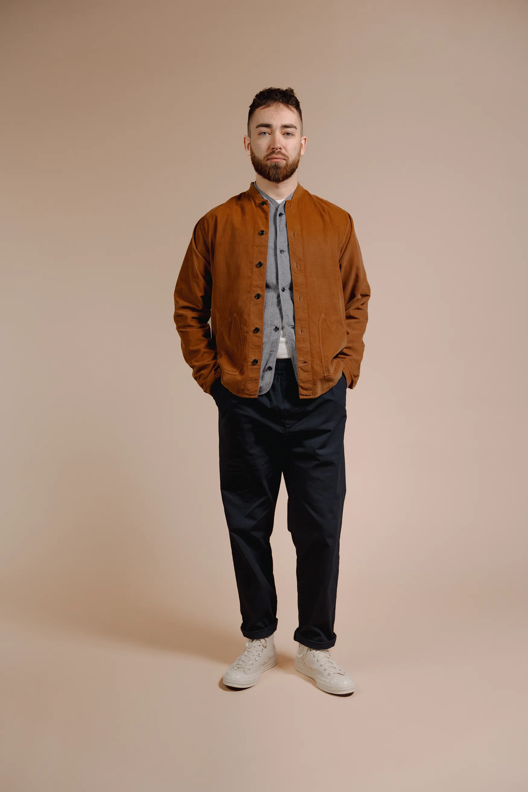 Archive Cord Baseball Overshirt