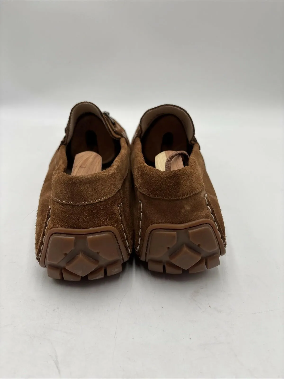 Bacco Bucci Men’s Loafers Suede Brown Size 12M - Very Good
