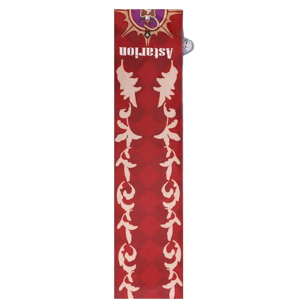 Baldur's Gate 3 Astarion Original Printed Scarf Cosplay Costume Accessories Outfits