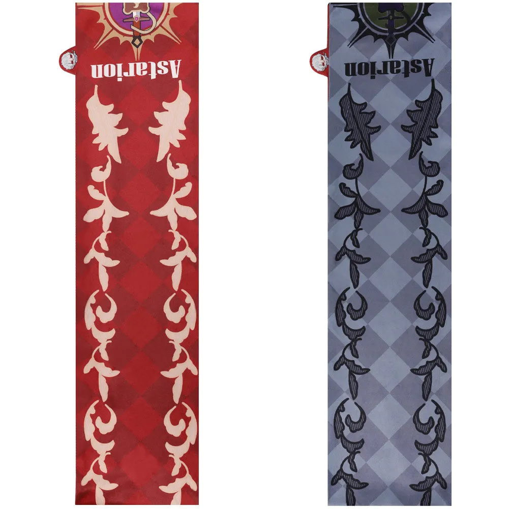 Baldur's Gate 3 Astarion Original Printed Scarf Cosplay Costume Accessories Outfits