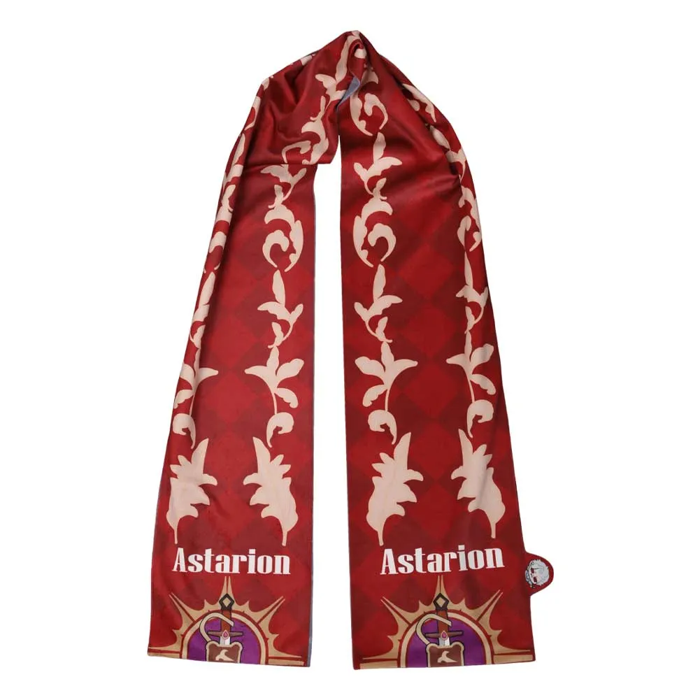 Baldur's Gate 3 Astarion Original Printed Scarf Cosplay Costume Accessories Outfits