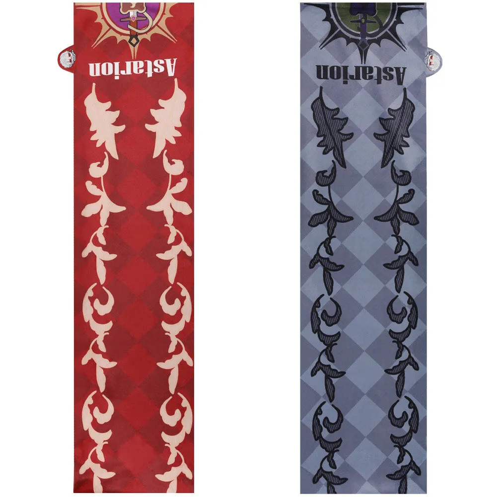 Baldur's Gate 3 Astarion Original Printed Scarf Cosplay Costume Accessories Outfits