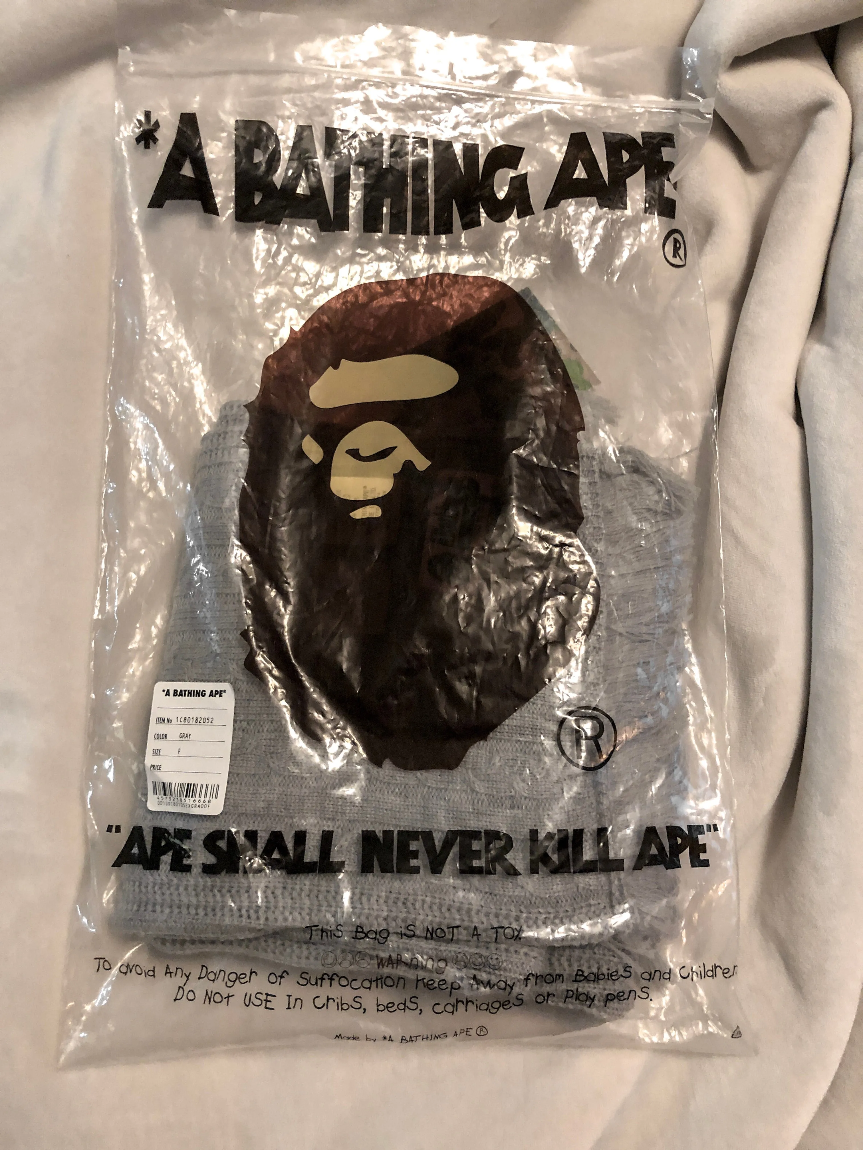 BAPE - Cable Knit Scarf