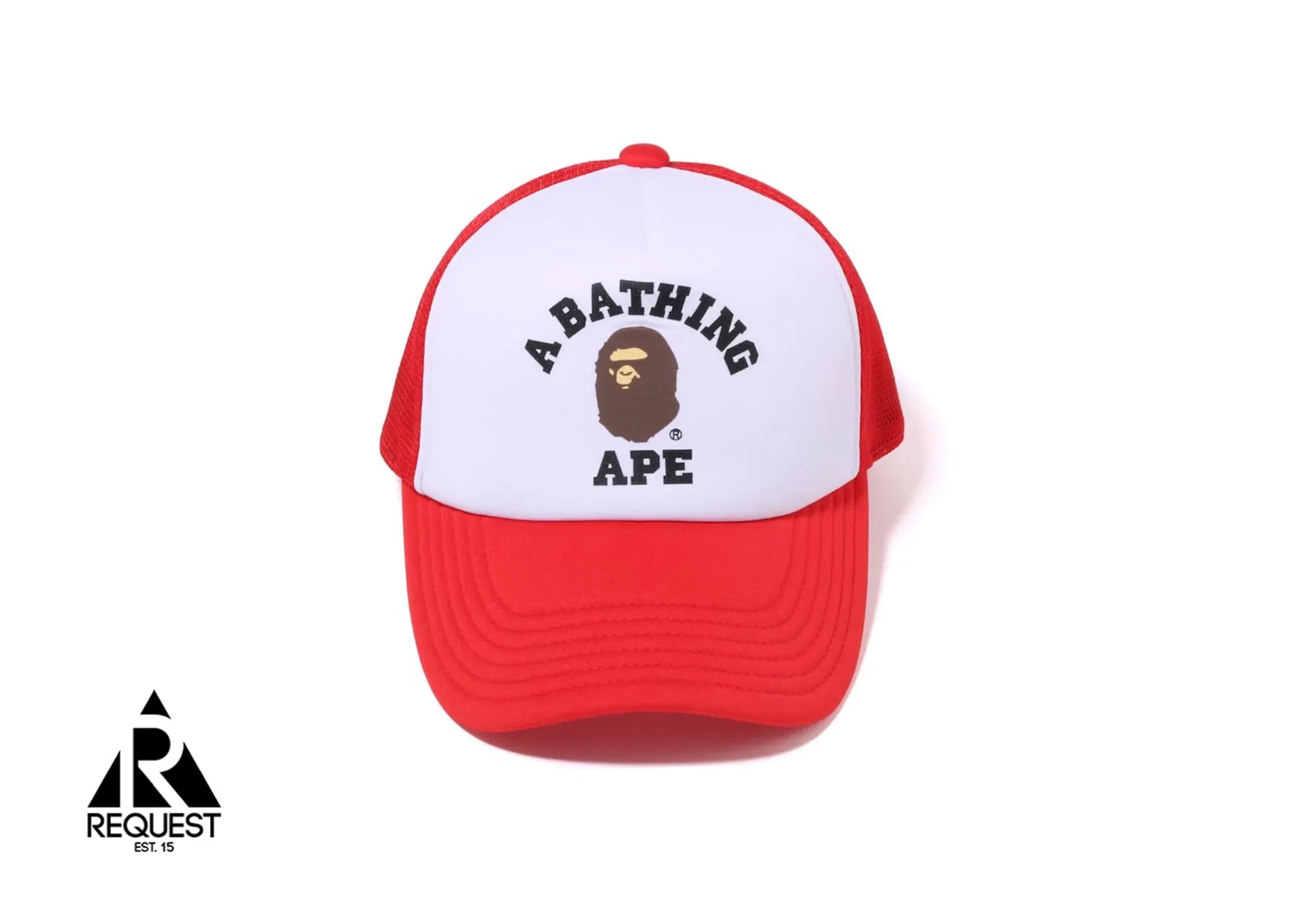Bape Trucker Hat "Red"