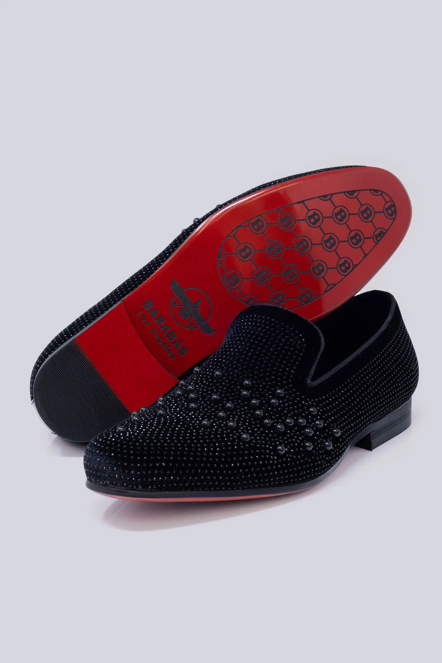 Batam Rhinestone Pearl Loafers Shoes