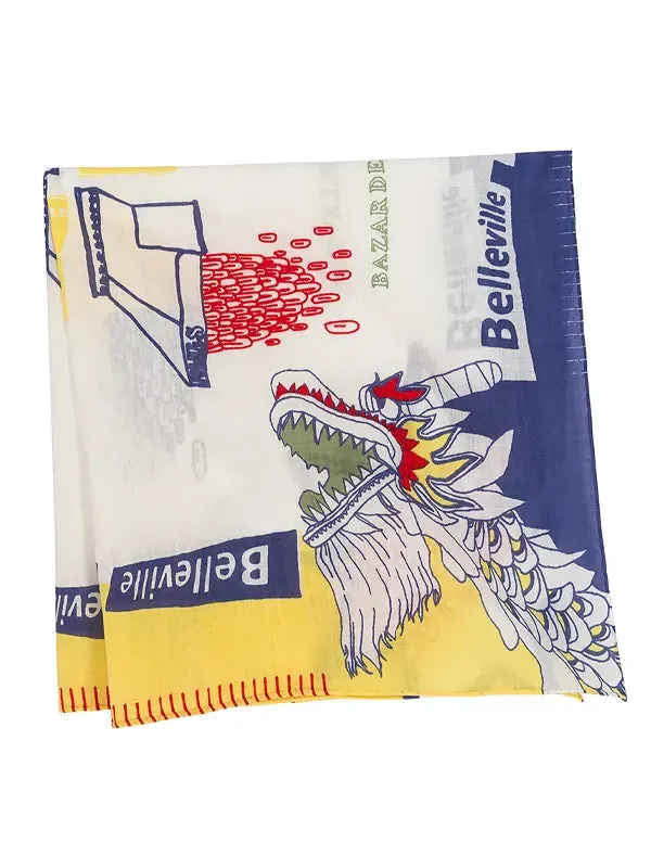 Bazar De Belleville, Paris, France - Scarf