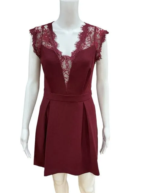 BCBGeneration Maroon Dress Size 6