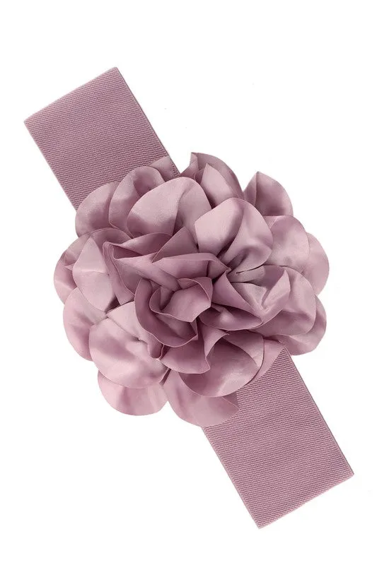 Be A Rose- Elastic Rose Fashion Belt