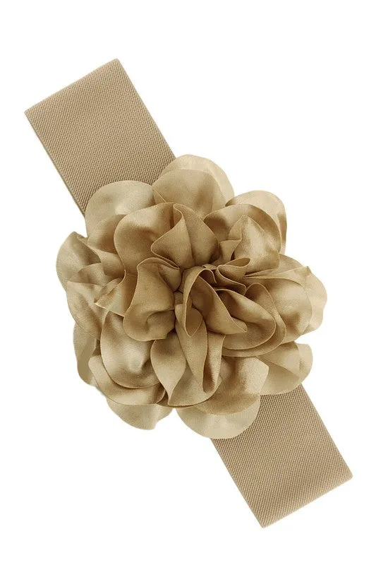 Be A Rose- Elastic Rose Fashion Belt