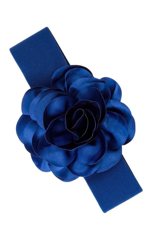 Be A Rose- Elastic Rose Fashion Belt
