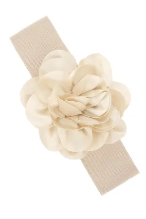 Be A Rose- Elastic Rose Fashion Belt