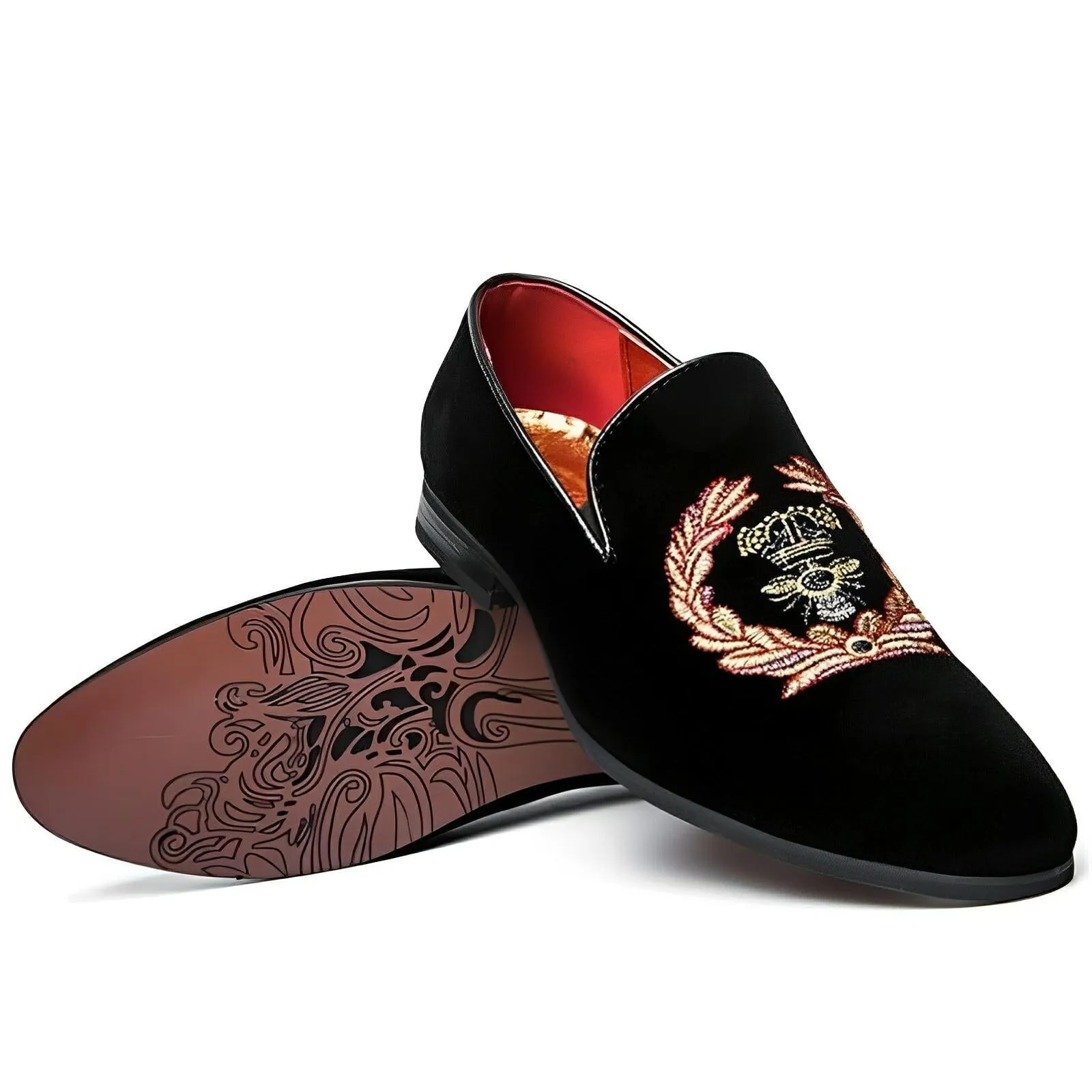 Beaumont Embroidered Loafers