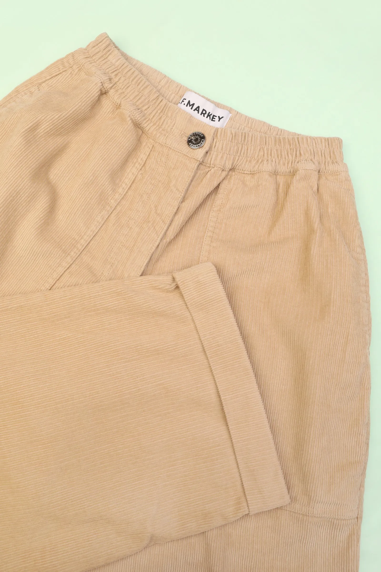 Beckett Trouser Crop Ecru