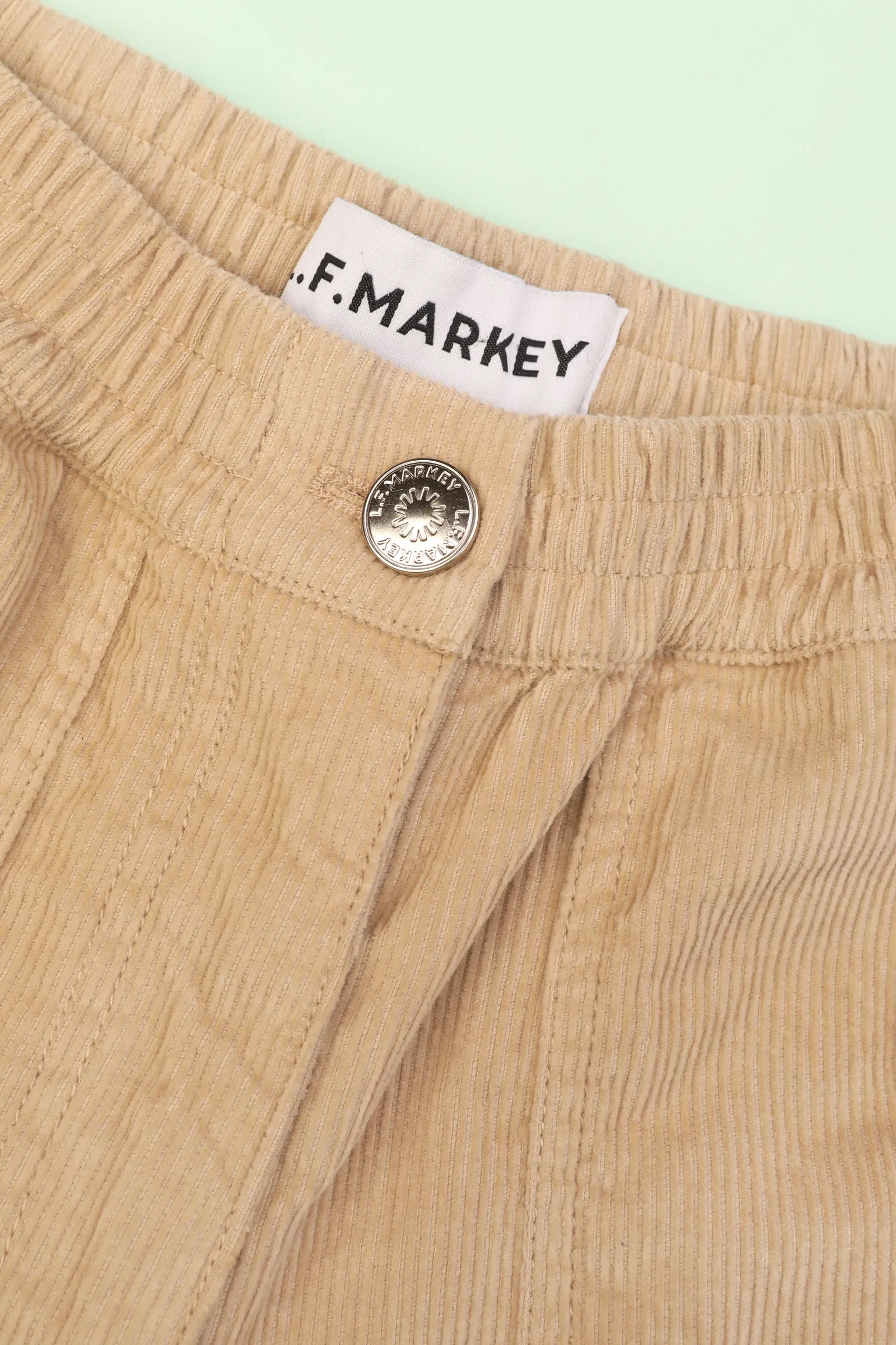Beckett Trouser Crop Ecru