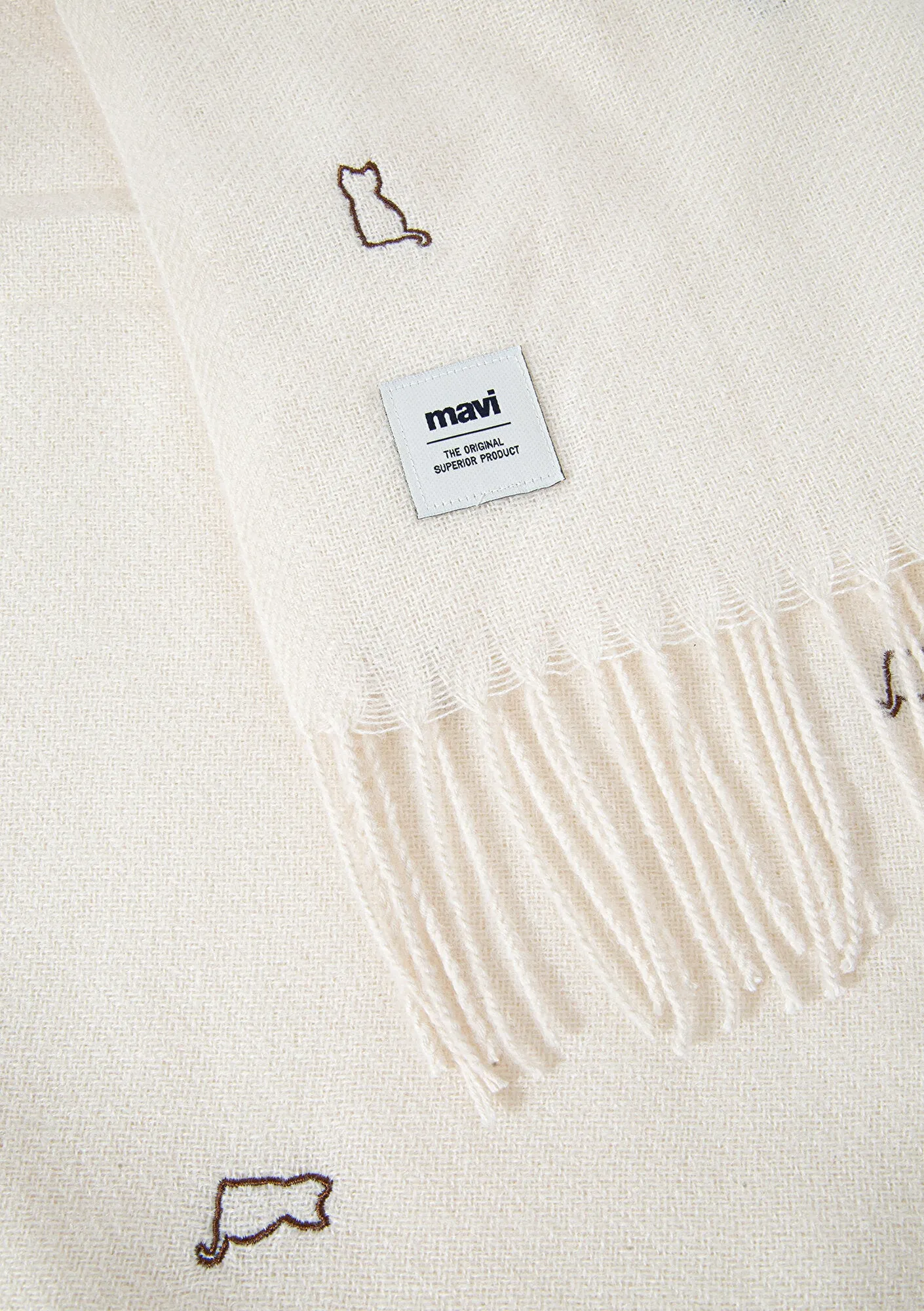 Beige Scarf