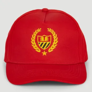 Bel-Air Athletics Academy Dad Hat Emb Crest Red