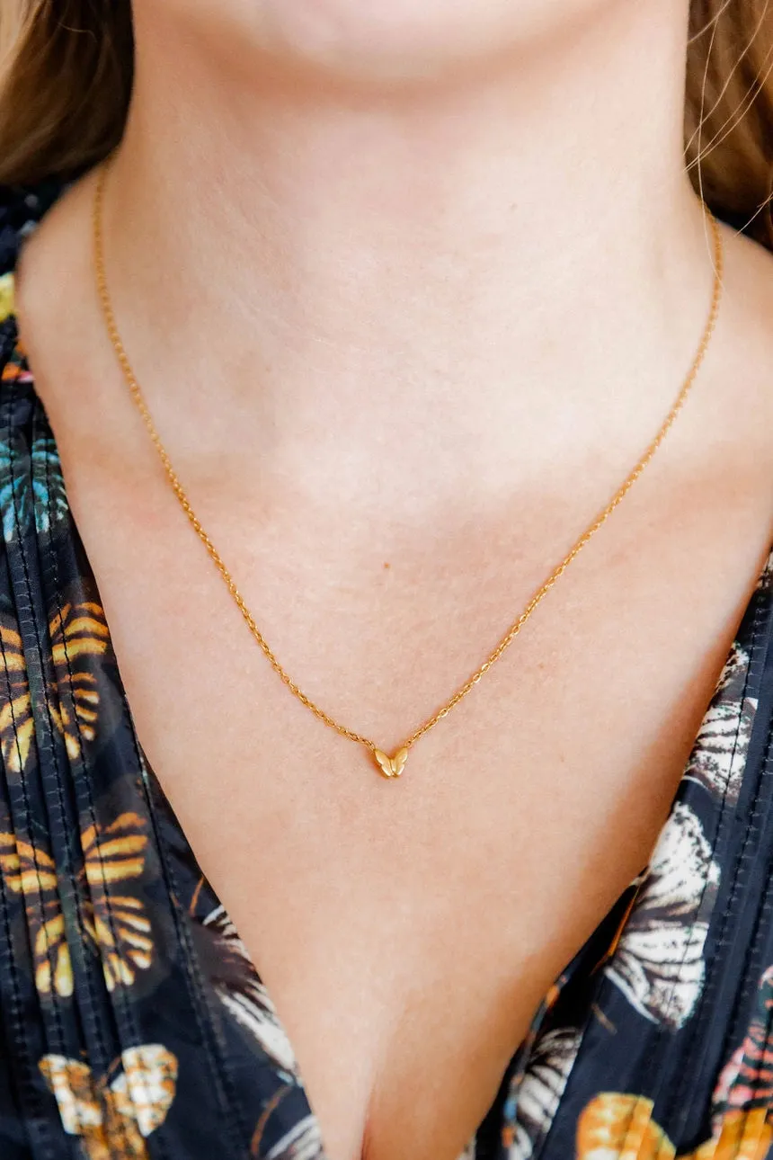 Bella Butterfly Necklace