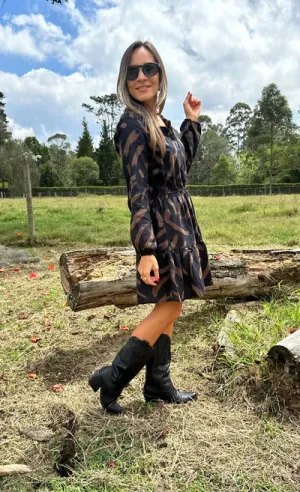 Berenice Coffee Dress