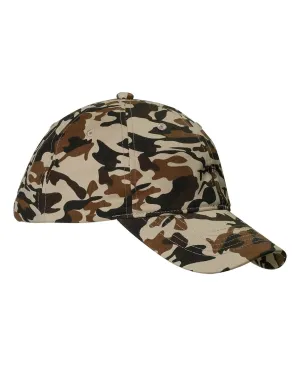 Big Accessories Unstructured Camo Hat