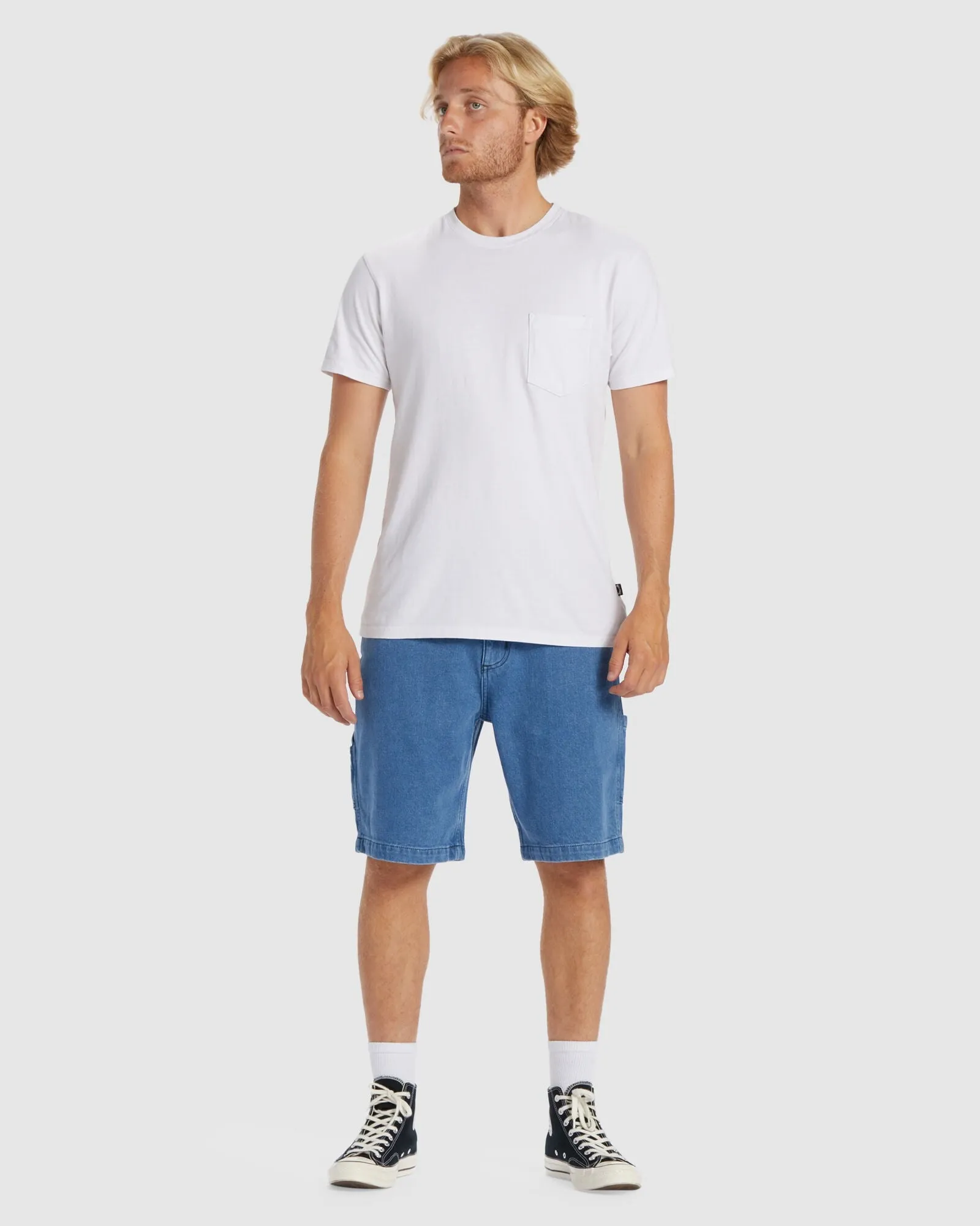 BILLABONG BAD DOG WORKWEAR SHORT INDIGO