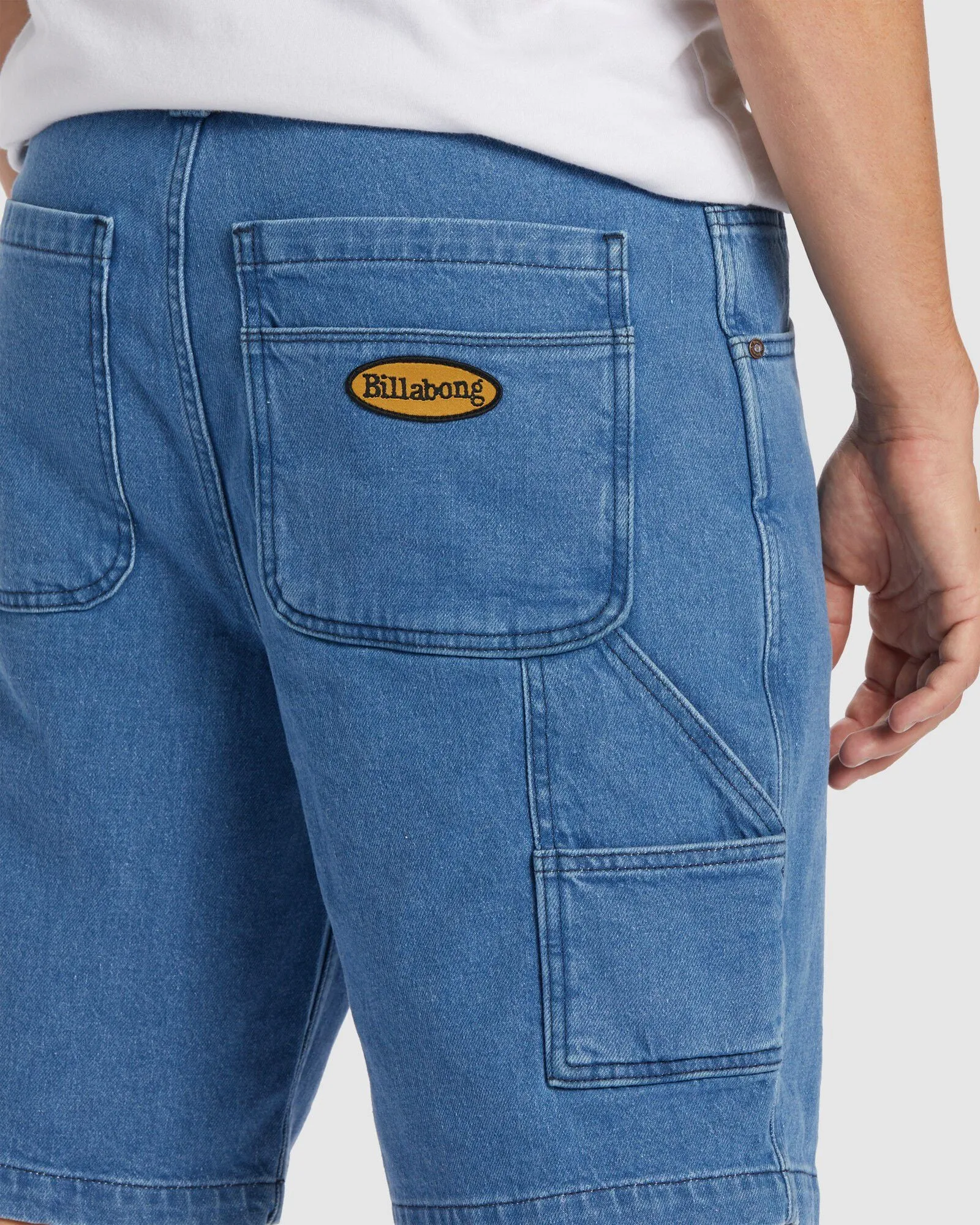 BILLABONG BAD DOG WORKWEAR SHORT INDIGO