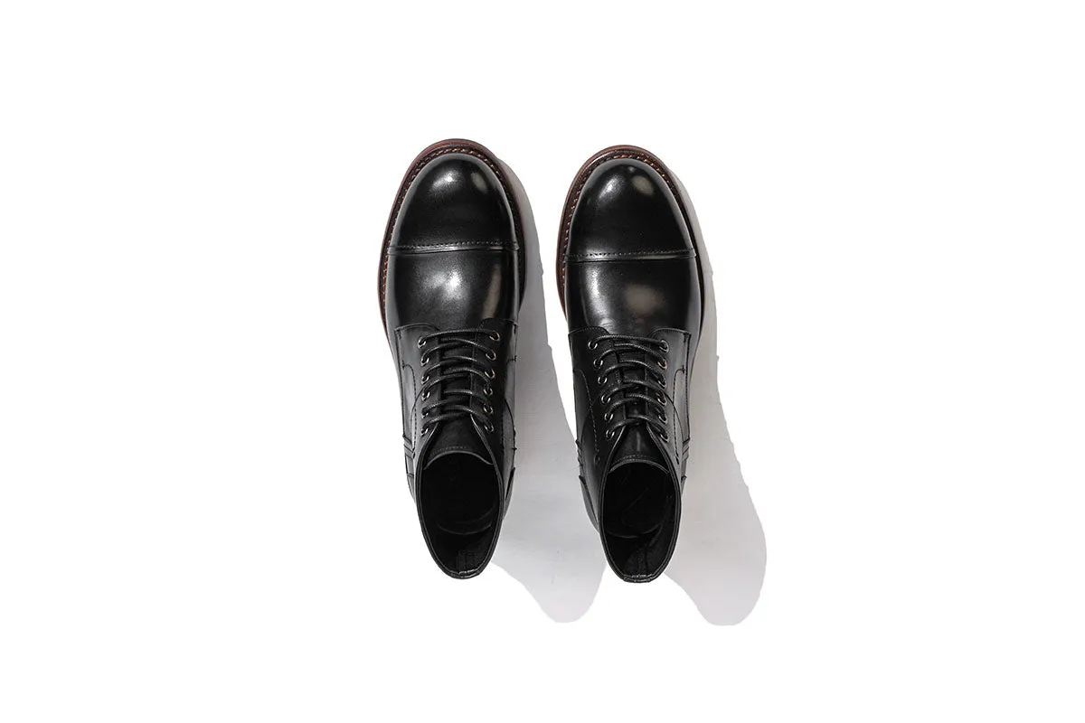 Billoxi Leather Boot - Black