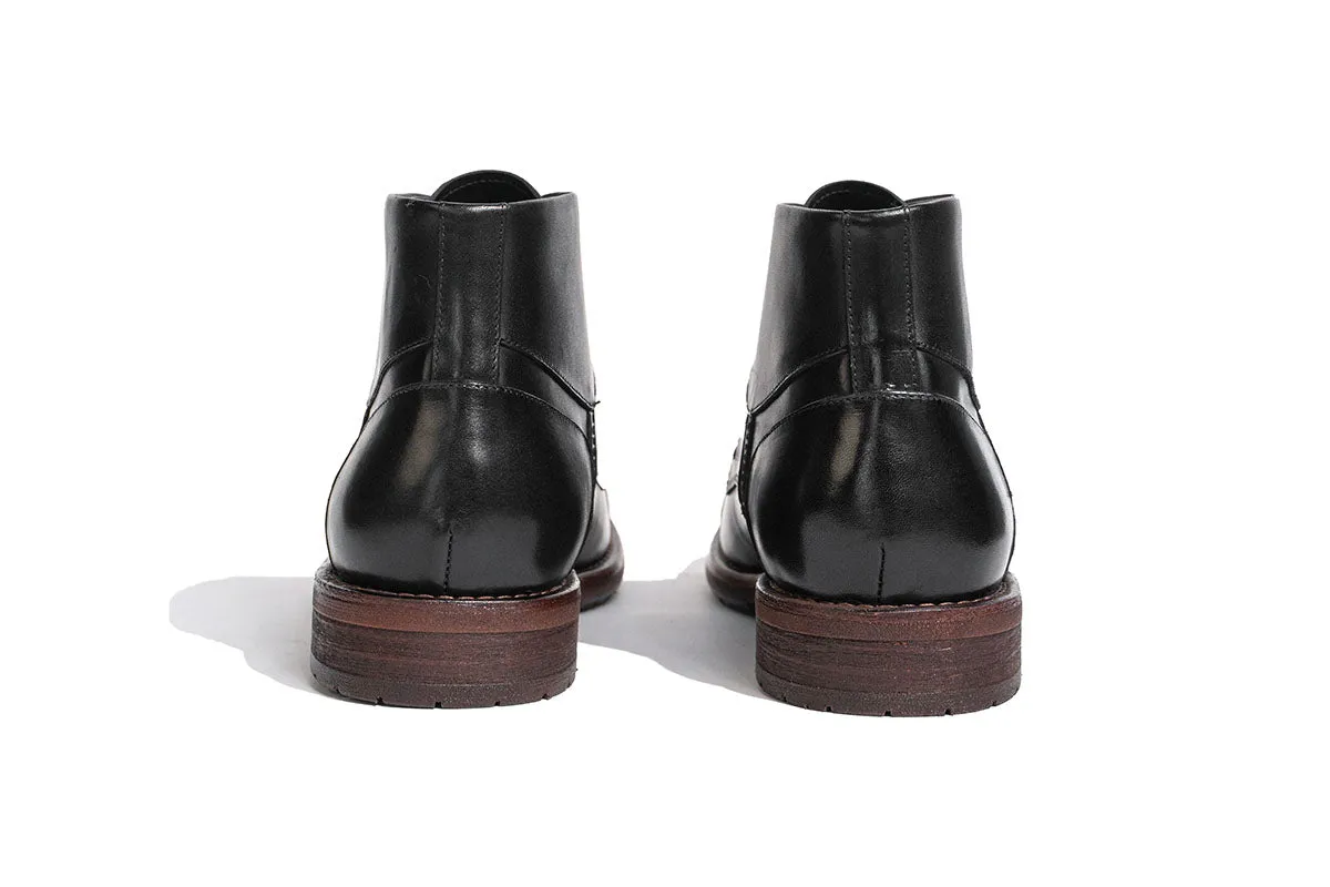 Billoxi Leather Boot - Black