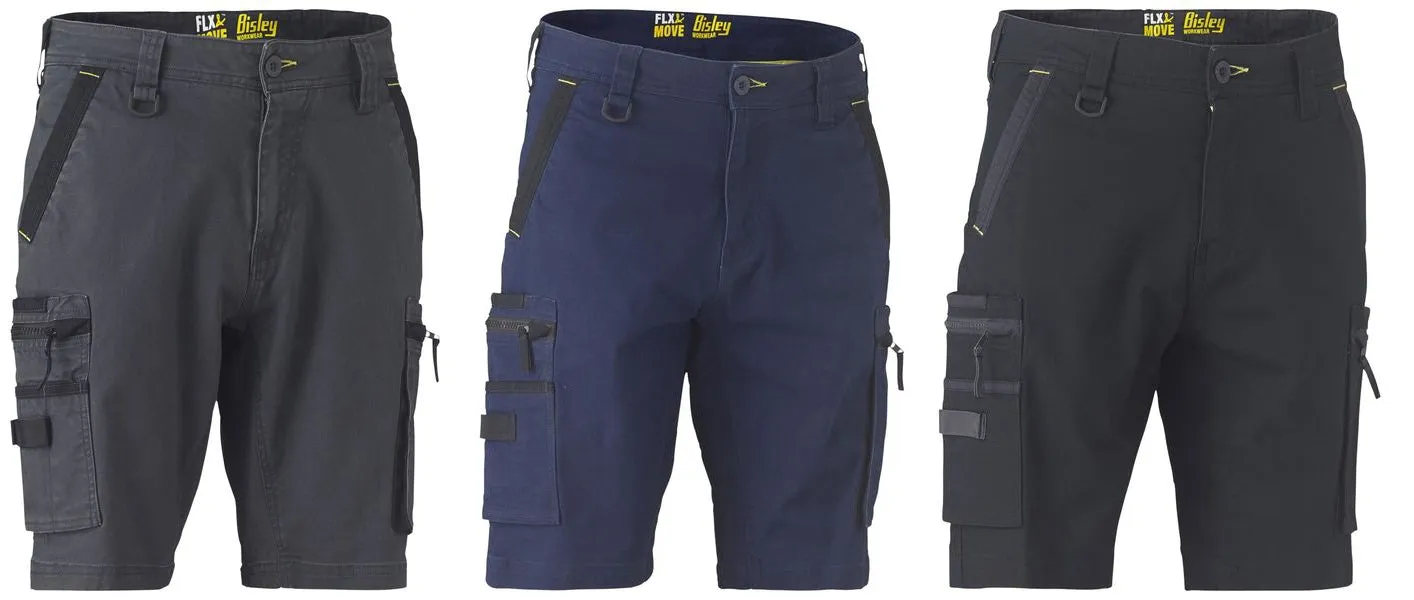 Bisley Flex & Move Stretch Utility Cargo Short