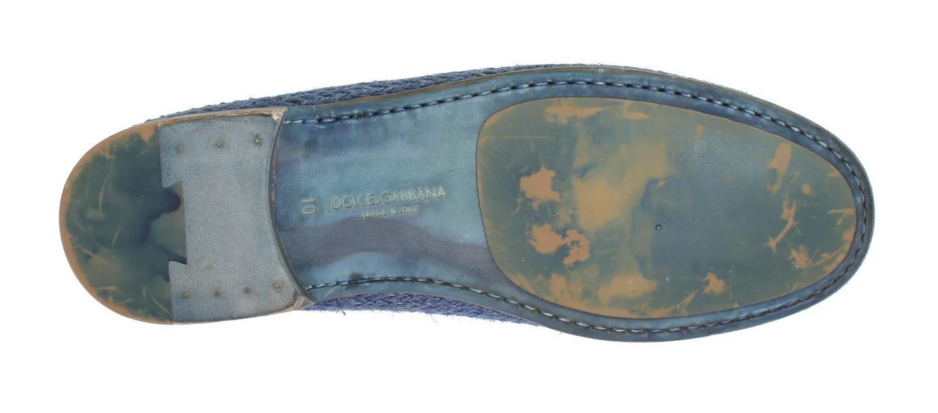Blue Crust Leather Chukka Ankle Boots