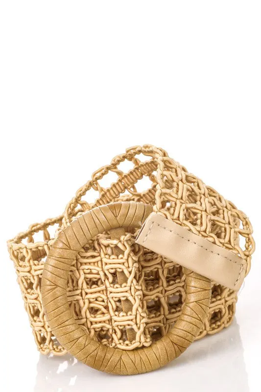 Boho Braided Belt