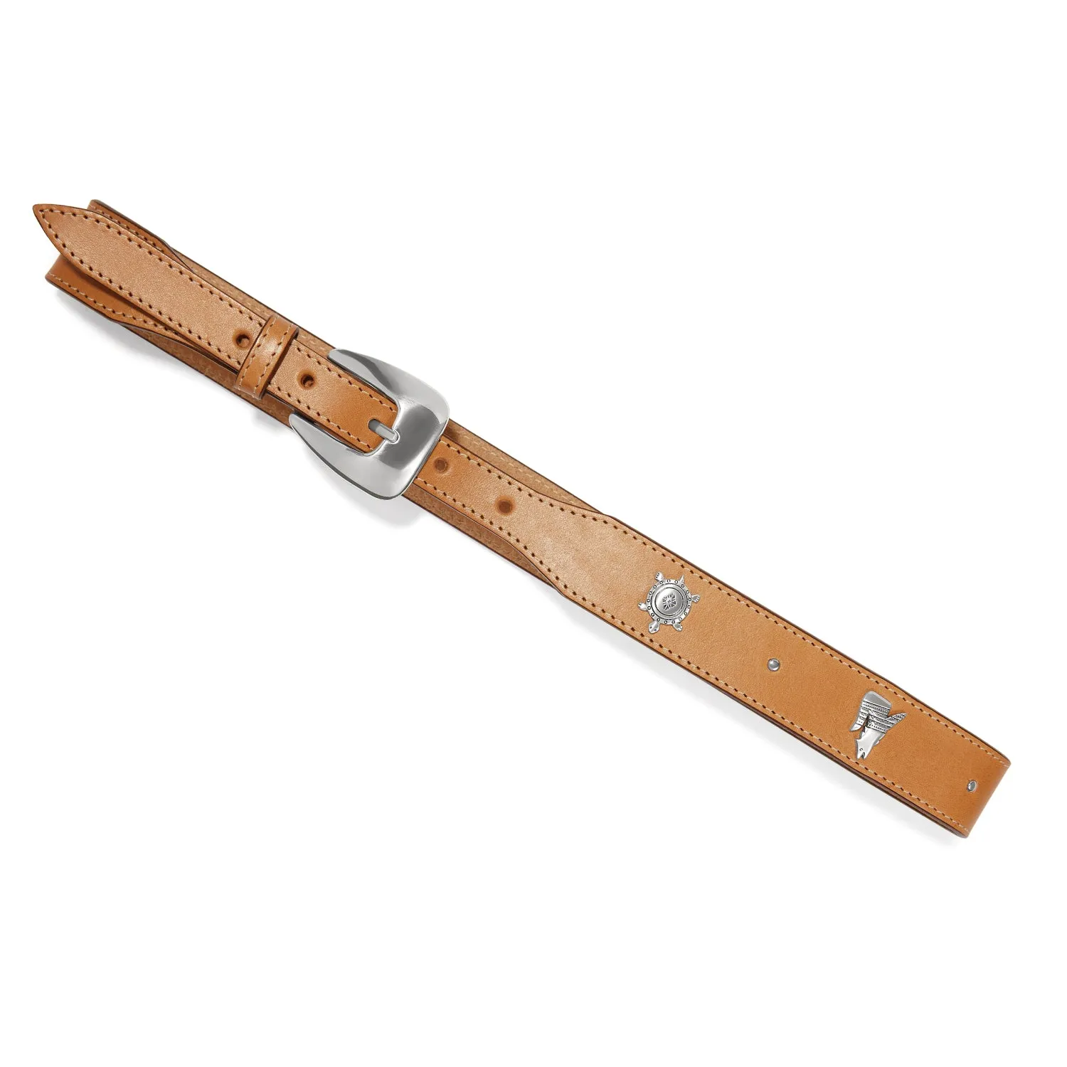 Brighton Tan Desert Friends Belt for Women