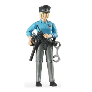 Bruder Policewoman with Accessories, Light Skin
