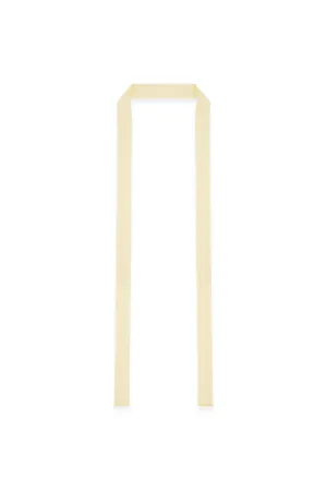 Bryant Skinny Scarf in Yellow