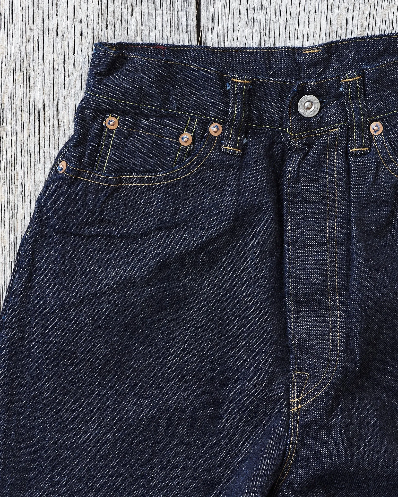 Bryceland's The Emmeline Label Janet Jeans Indigo One Wash