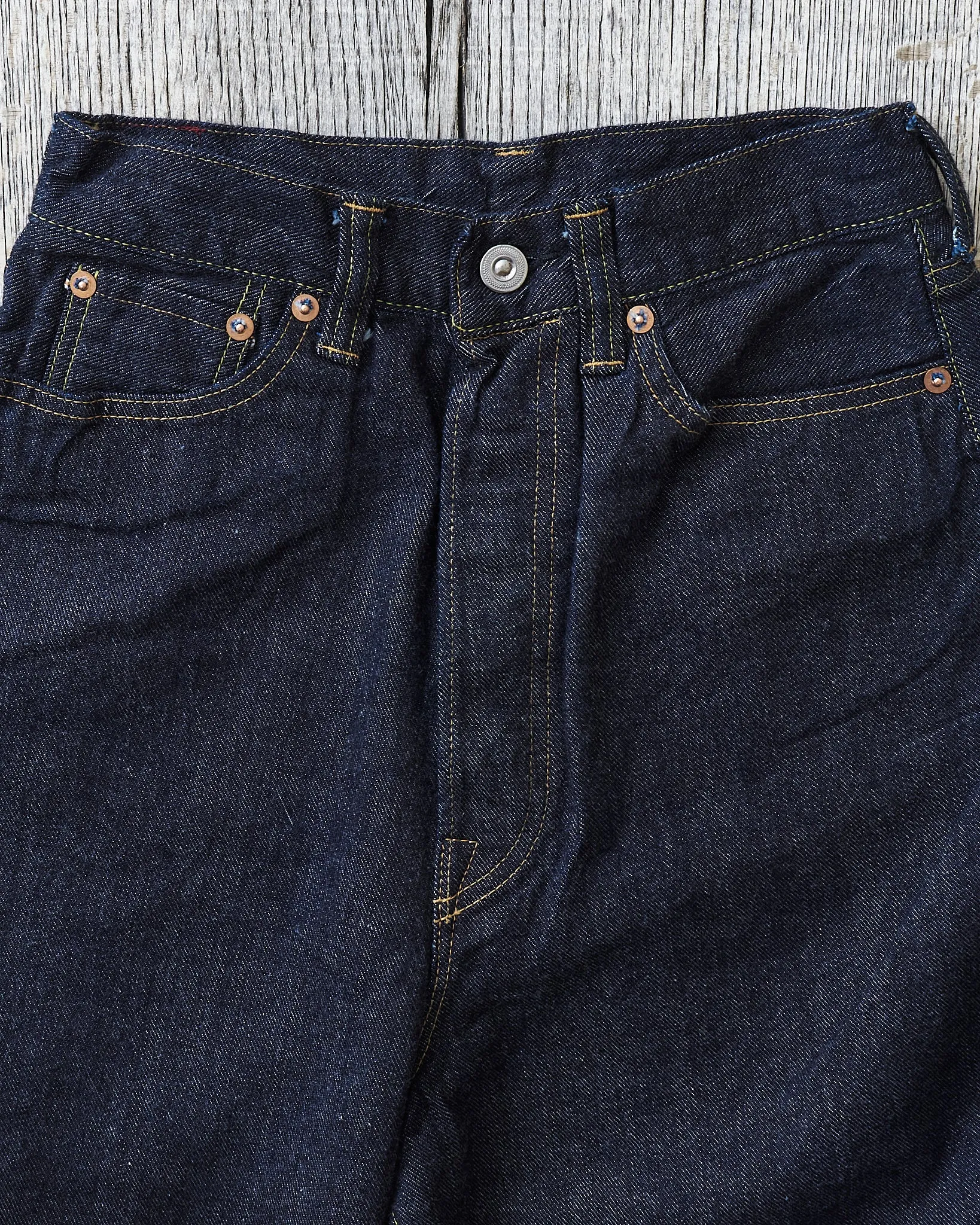 Bryceland's The Emmeline Label Janet Jeans Indigo One Wash