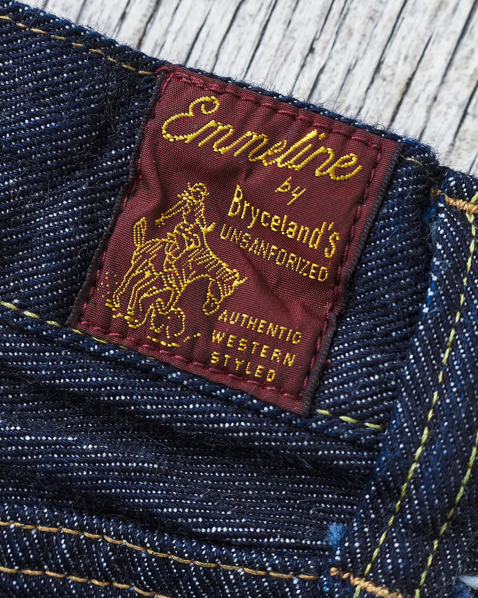 Bryceland's The Emmeline Label Janet Jeans Indigo One Wash