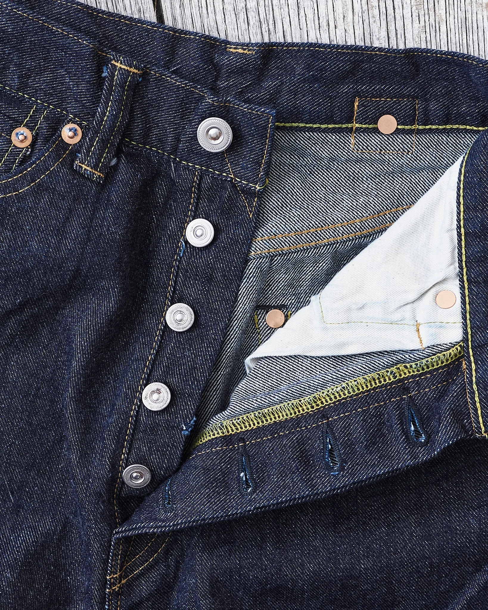 Bryceland's The Emmeline Label Janet Jeans Indigo One Wash