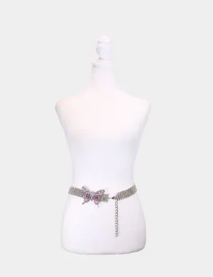 Butterfly Crystal Belt
