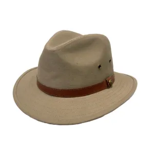 CANVAS BLOCKED HAT