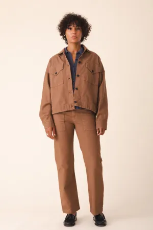 Canvas Utility Jacket in Carpenter