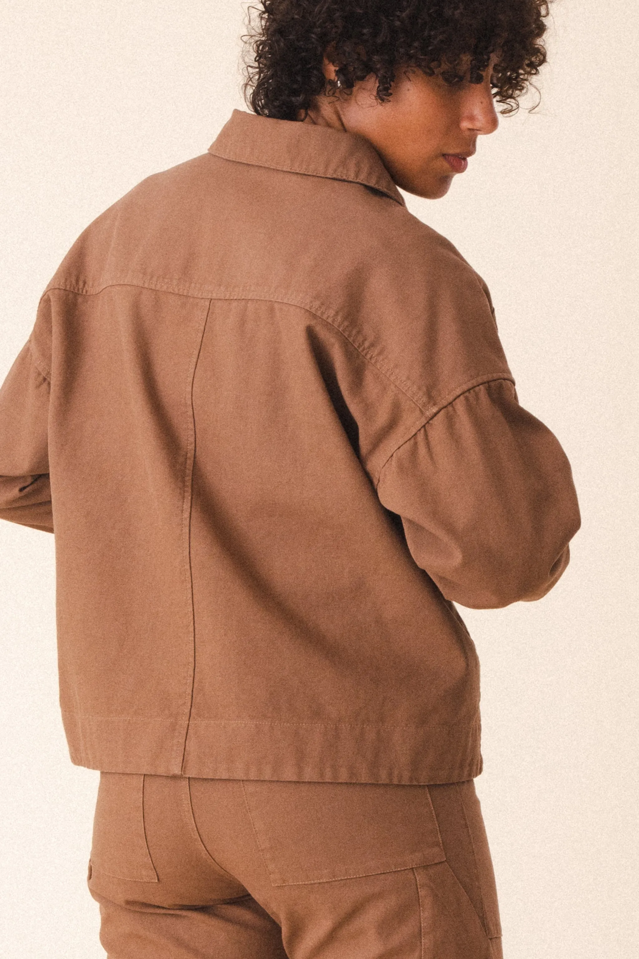 Canvas Utility Jacket in Carpenter