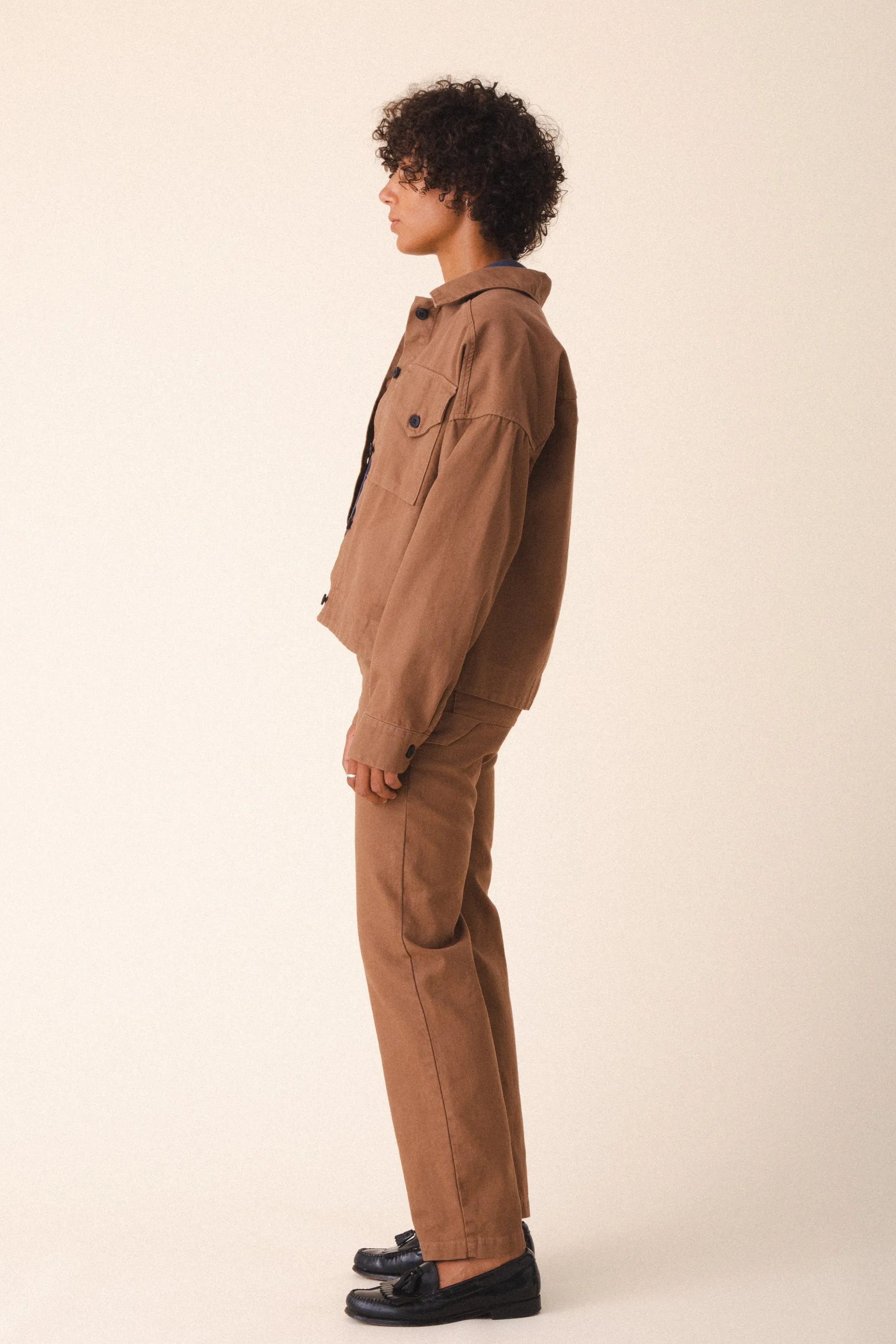 Canvas Utility Jacket in Carpenter