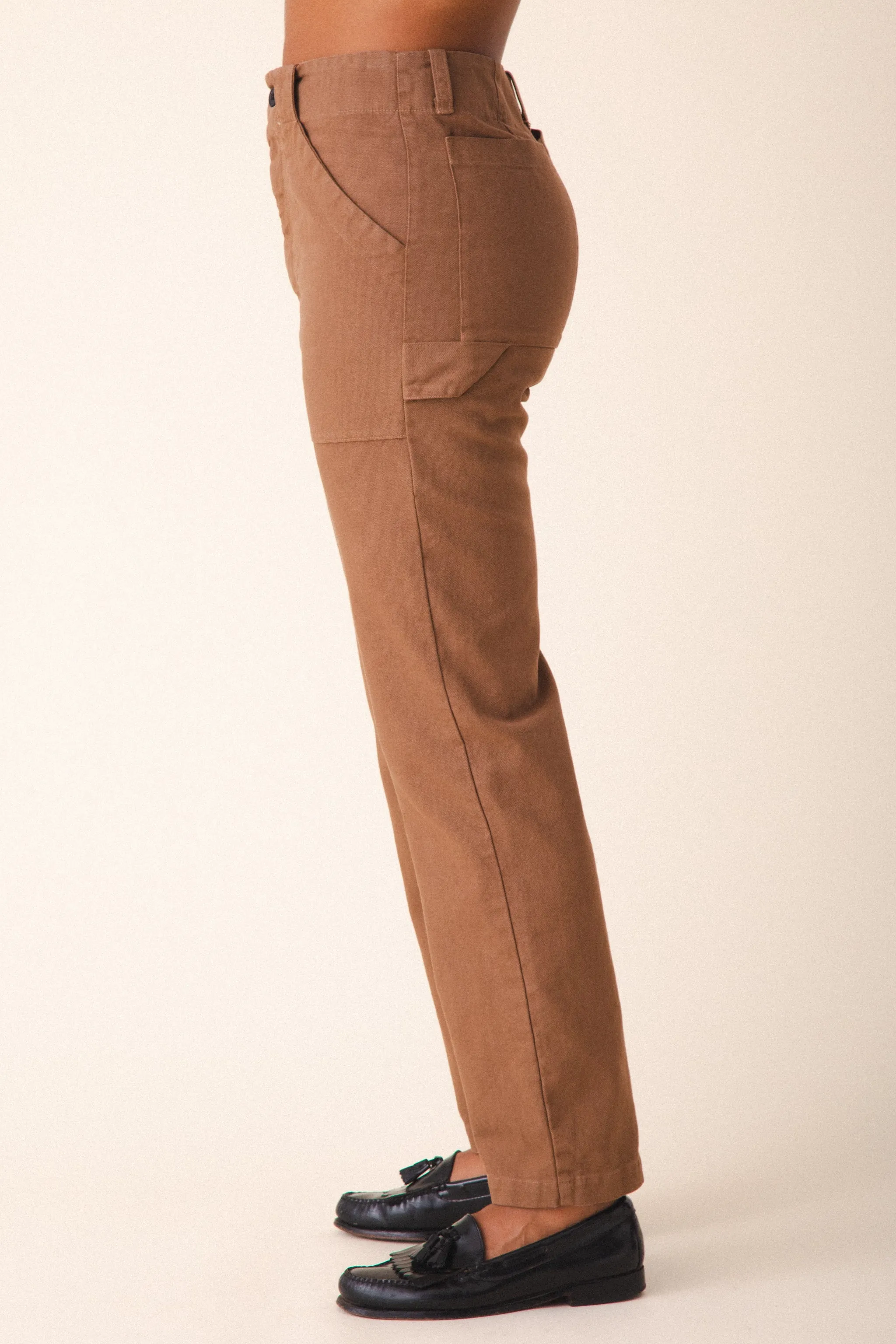 Canvas Utility Pant in Carpenter