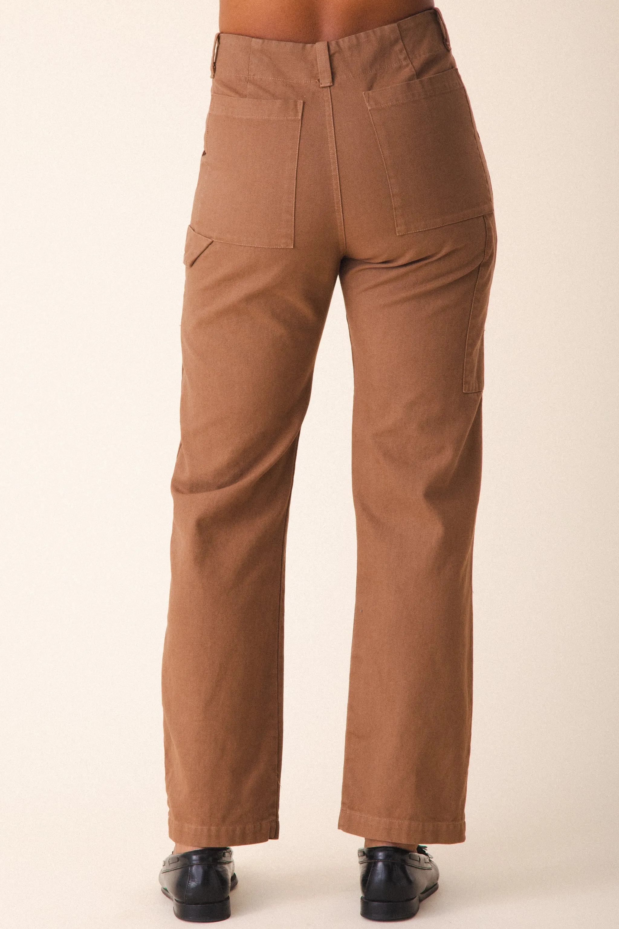 Canvas Utility Pant in Carpenter