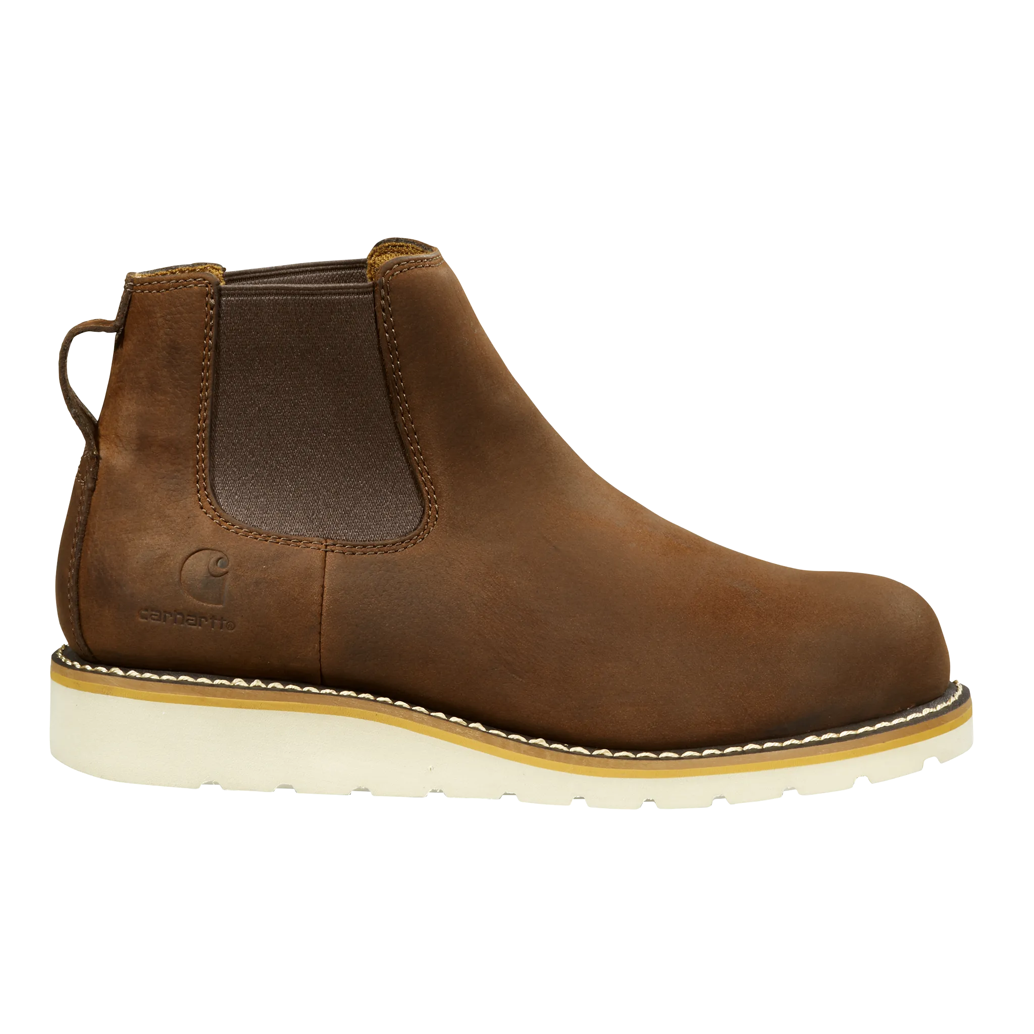 Carhartt 5-Inch Pull-On Chelsea Steel Toe Wedge Work Boot